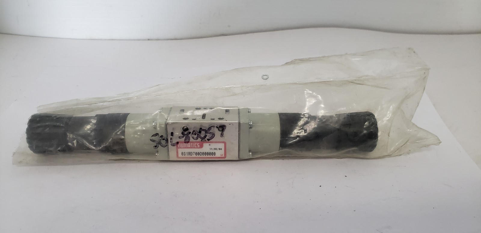 NUMATICS 031RD700O000000 REGULATOR ASSEMBLY (MISSING 2 LOCK WASHER & GASKET) NIB