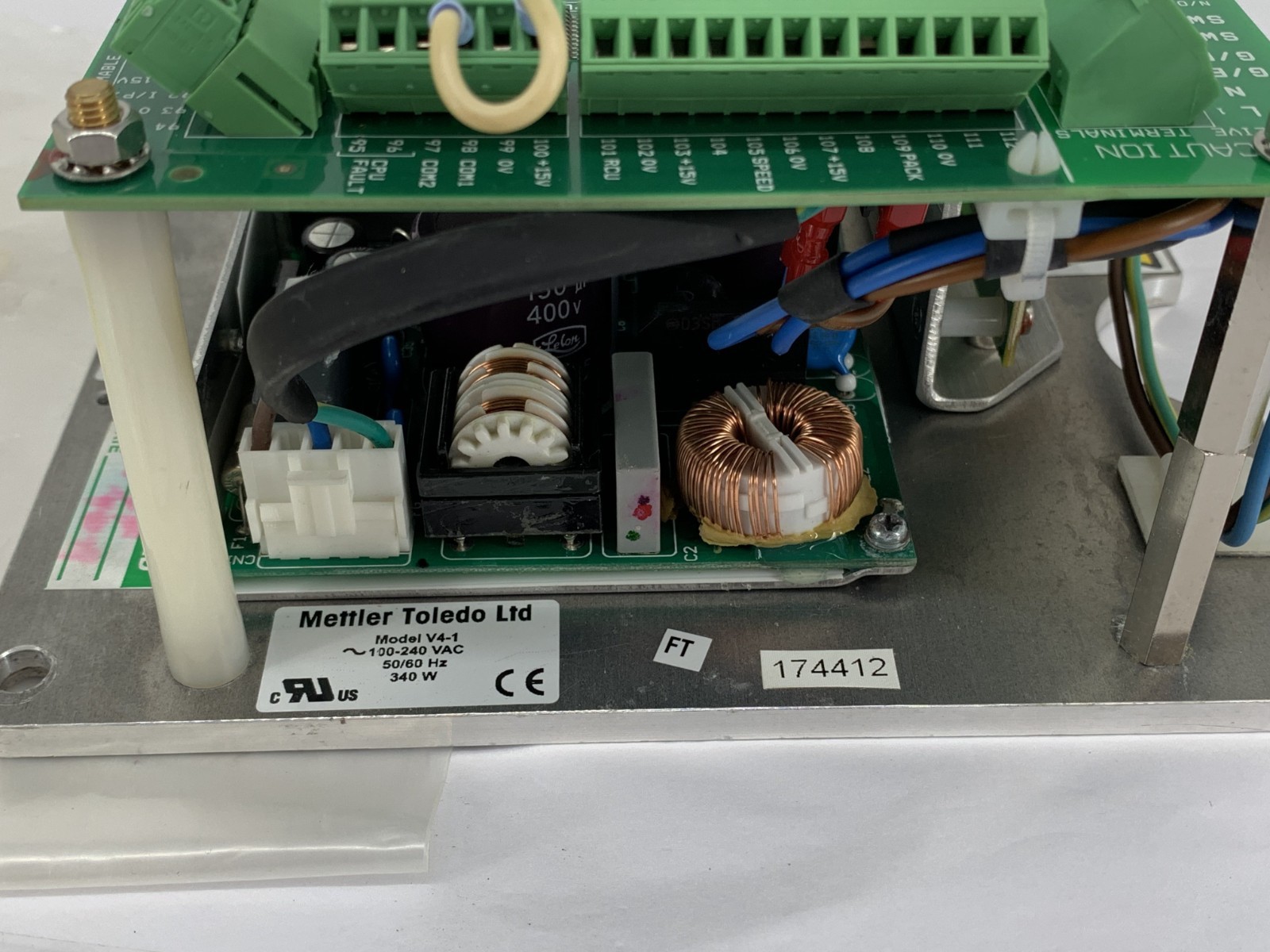 Mettler Toledo Safeline 5000-011R WS50-3AAC V4-1 100-240V 340W Power Supply