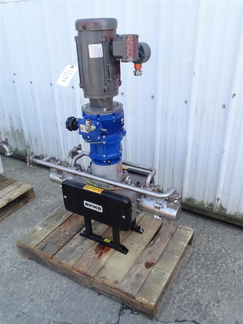 Binks E2 Electric Smart Pump, 1HP 230/460v, 1″ Sanitary Connections , 104018