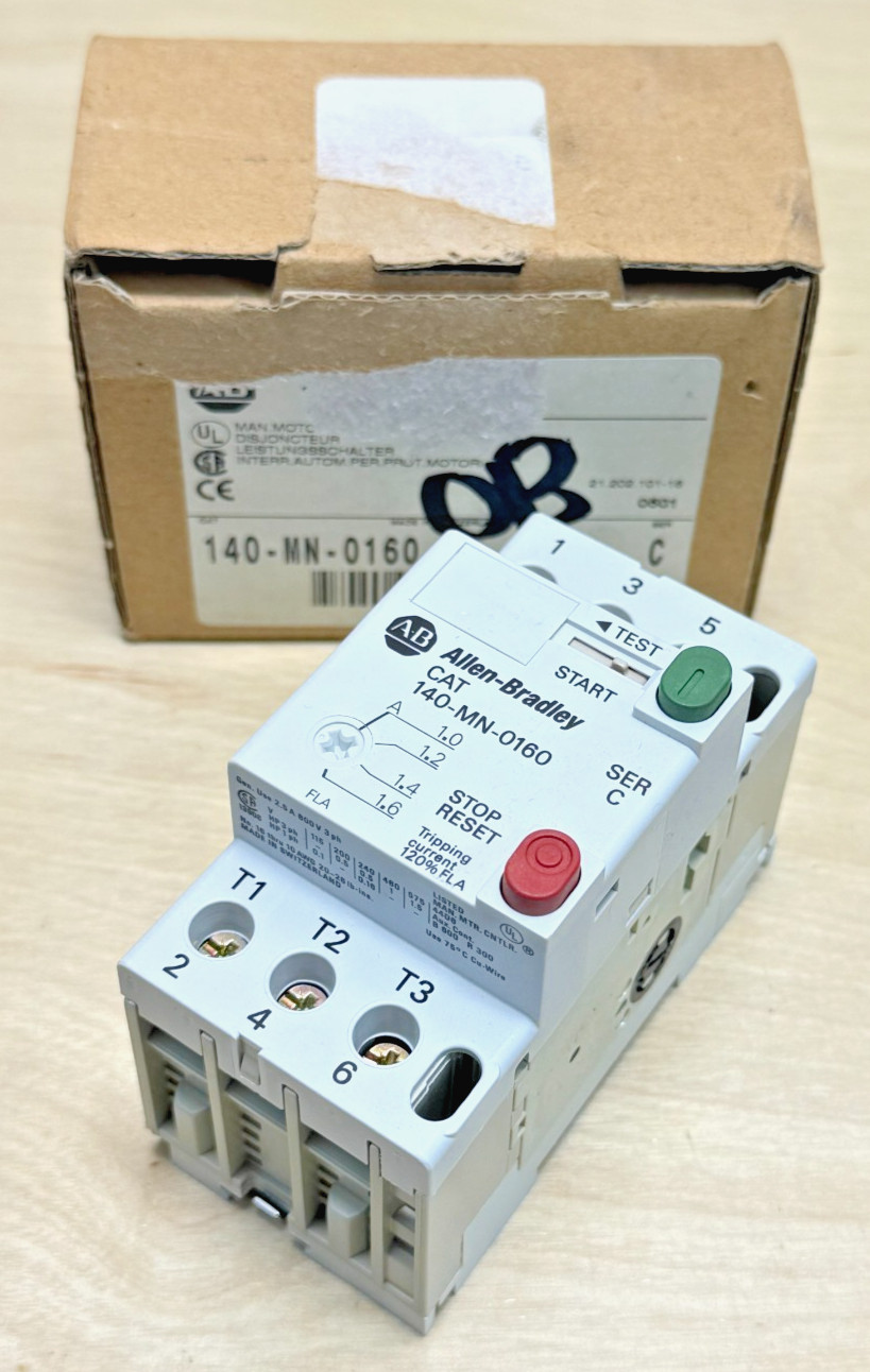 Allen Bradley 140-MN-0160 Manual Starter / Protector