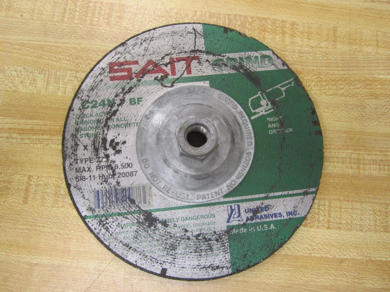 Sait C24N-BF C24NBF Grinding Wheel