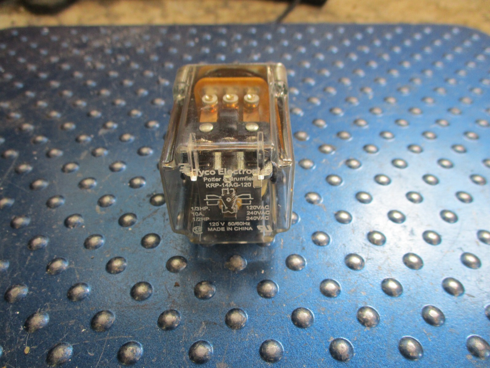 NEW POTTER & BRUMFIELD RELAY 8-PIN KRP-14AG-120