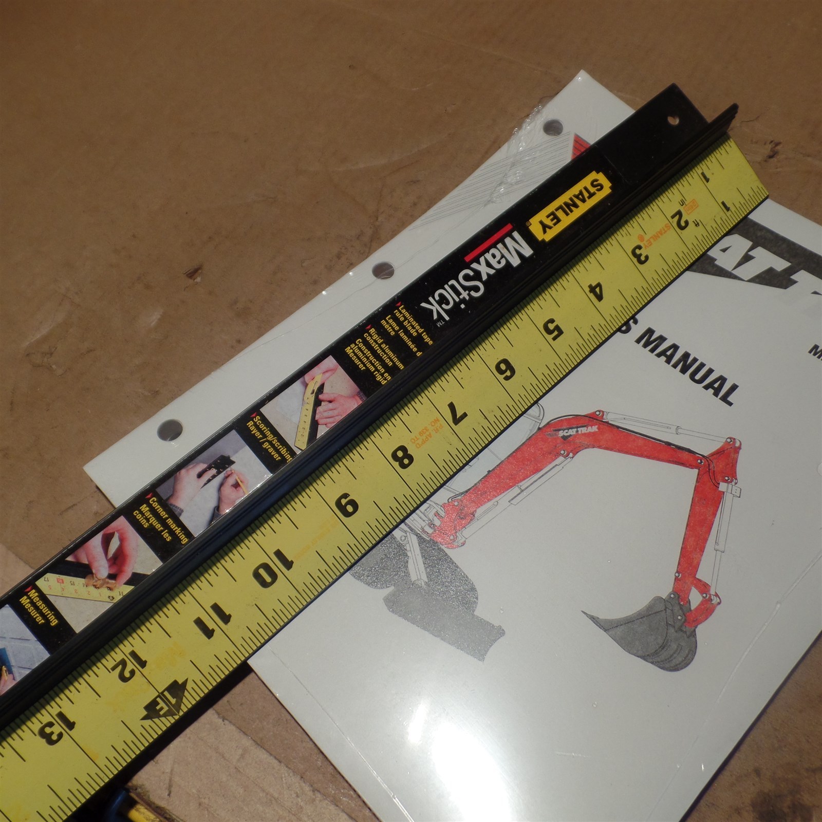 SCAT TRAK MINI EXCAVATOR MODEL 254S PARTS MANUAL, 8990400, OMNIQUIP