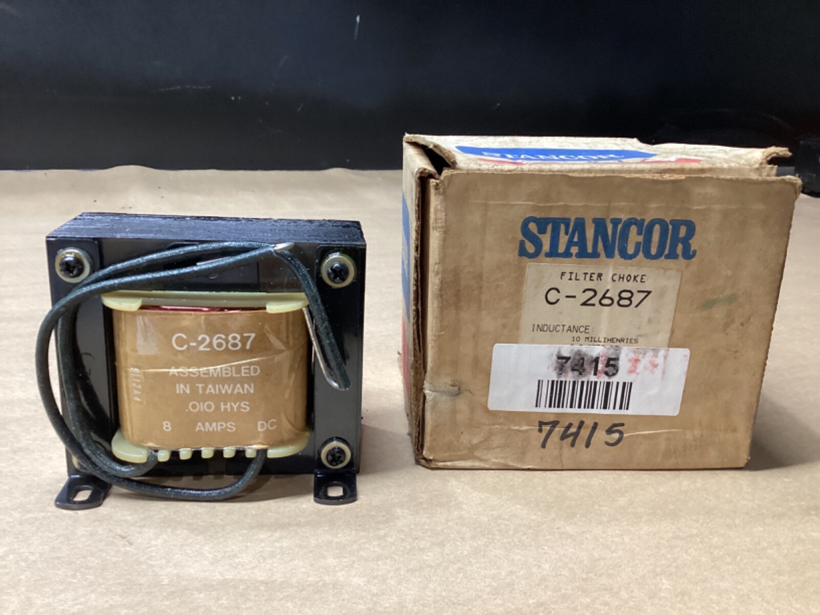 STANCOR C-2687 8 AMPS TRANSFORMER #122F82PR6*CO