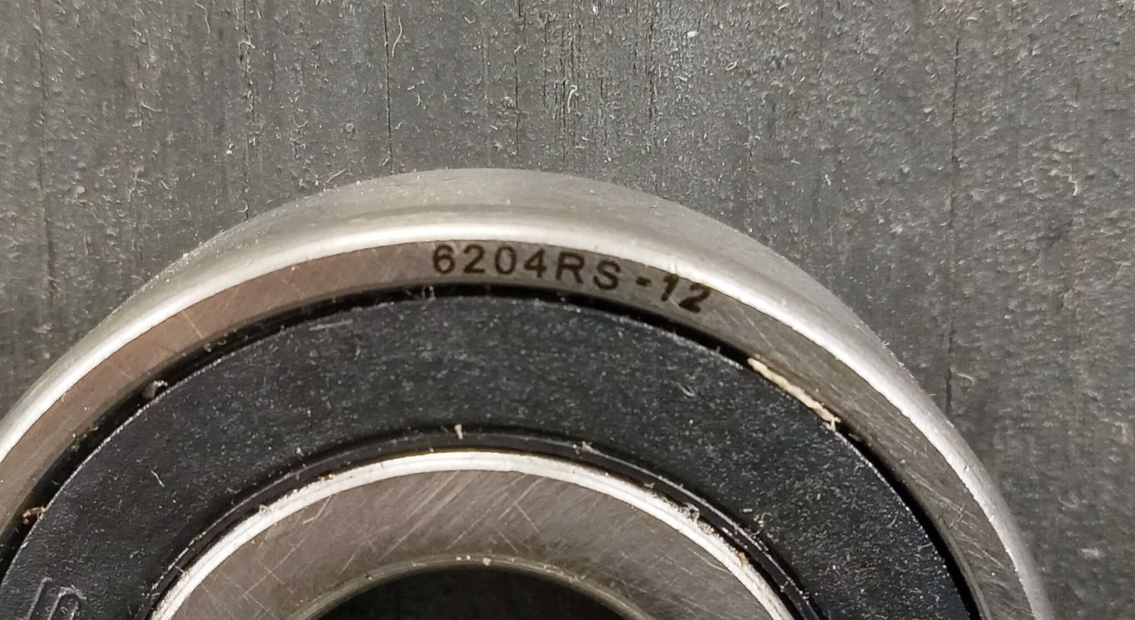 2 NEW ACOR 6204RS-12 RADIAL DEEP GROOVE BALL BEARINGS NNB ***MAKE OFFER***