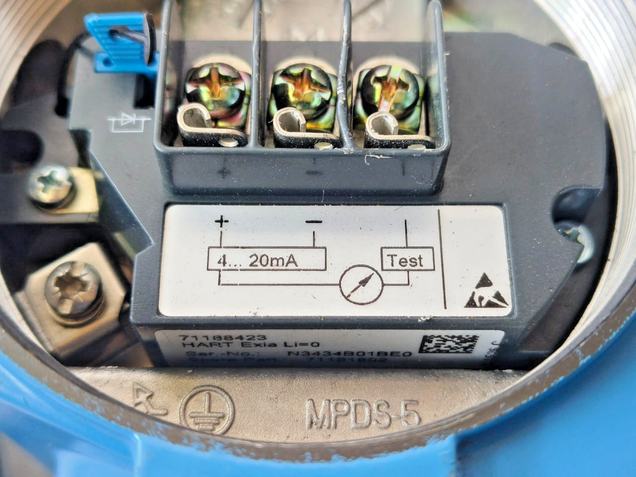 Endress+Hauser PMD75-1XA60/115 Gauge Pressure Transmitter