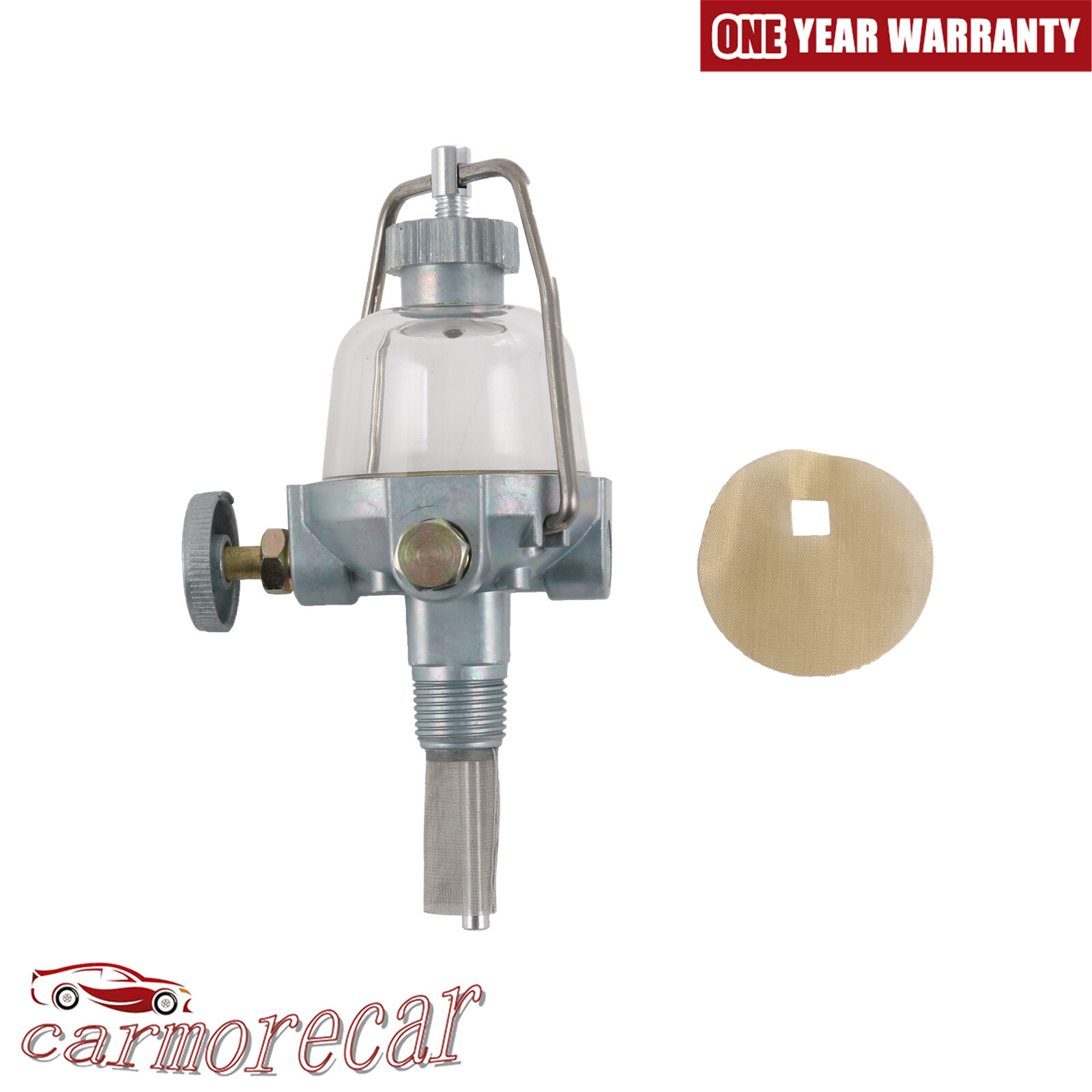 2N9155B Gas Fuel Sediment Bowl w/Shut Off For Ford NAA Jubilee 2N 8N 9N NAA9155