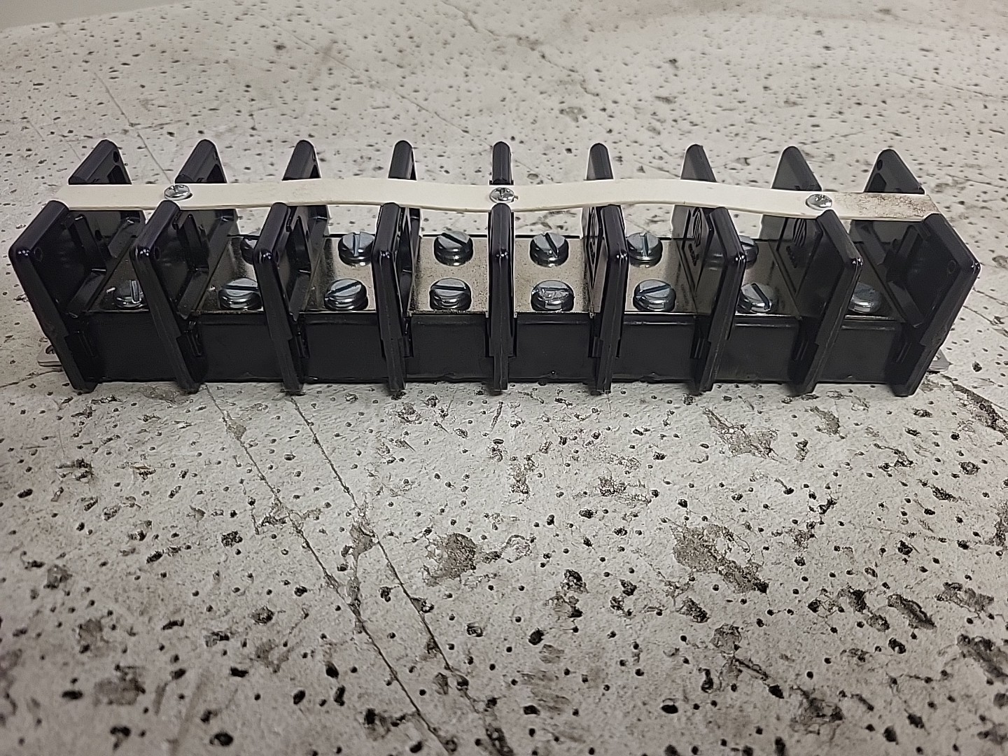 CURTIS L-8 8-Pole Terminal Block SERIES L 100A/600V