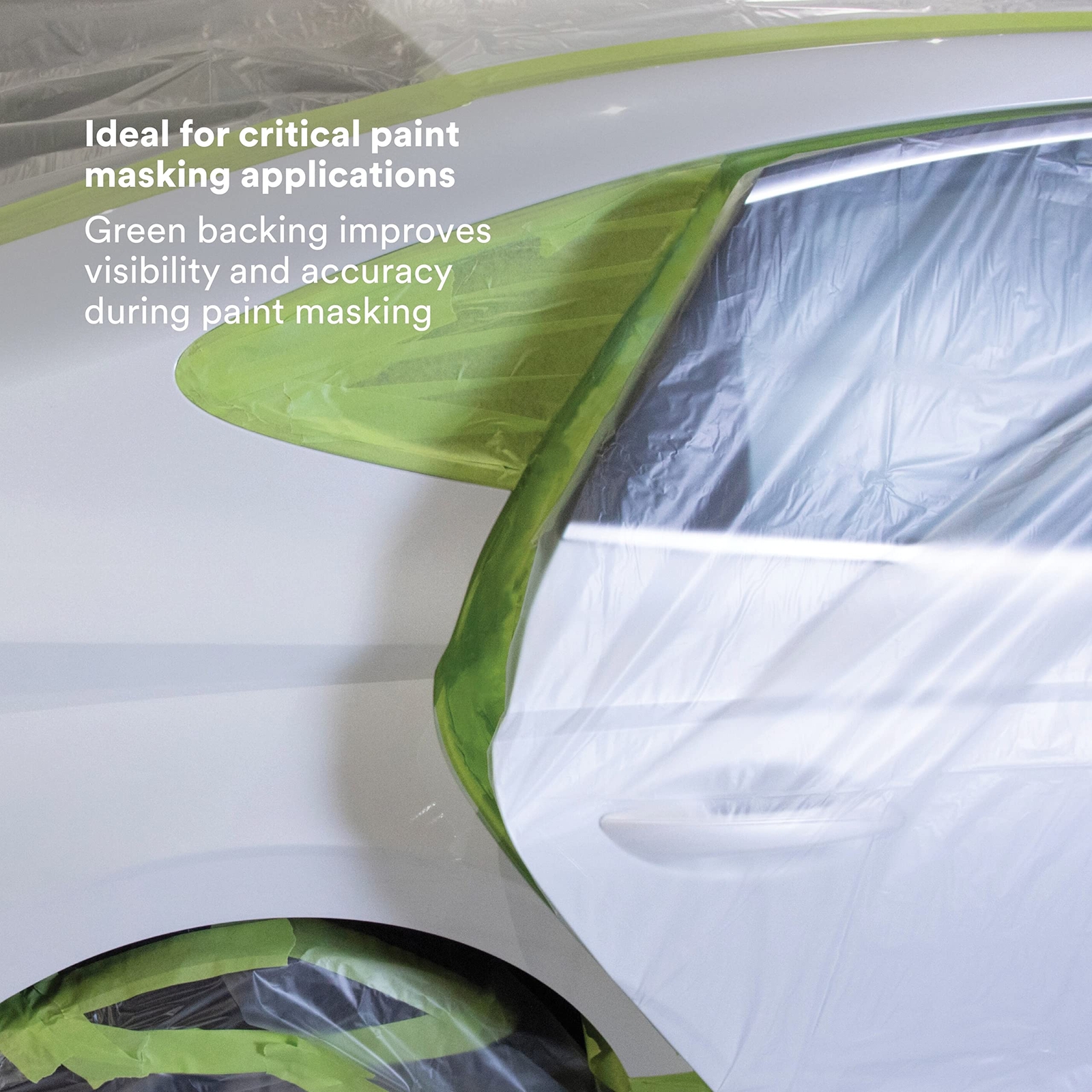 3M High Performance Green Masking Tape 401+ 36 mm x 55 m Conveniently Packaged