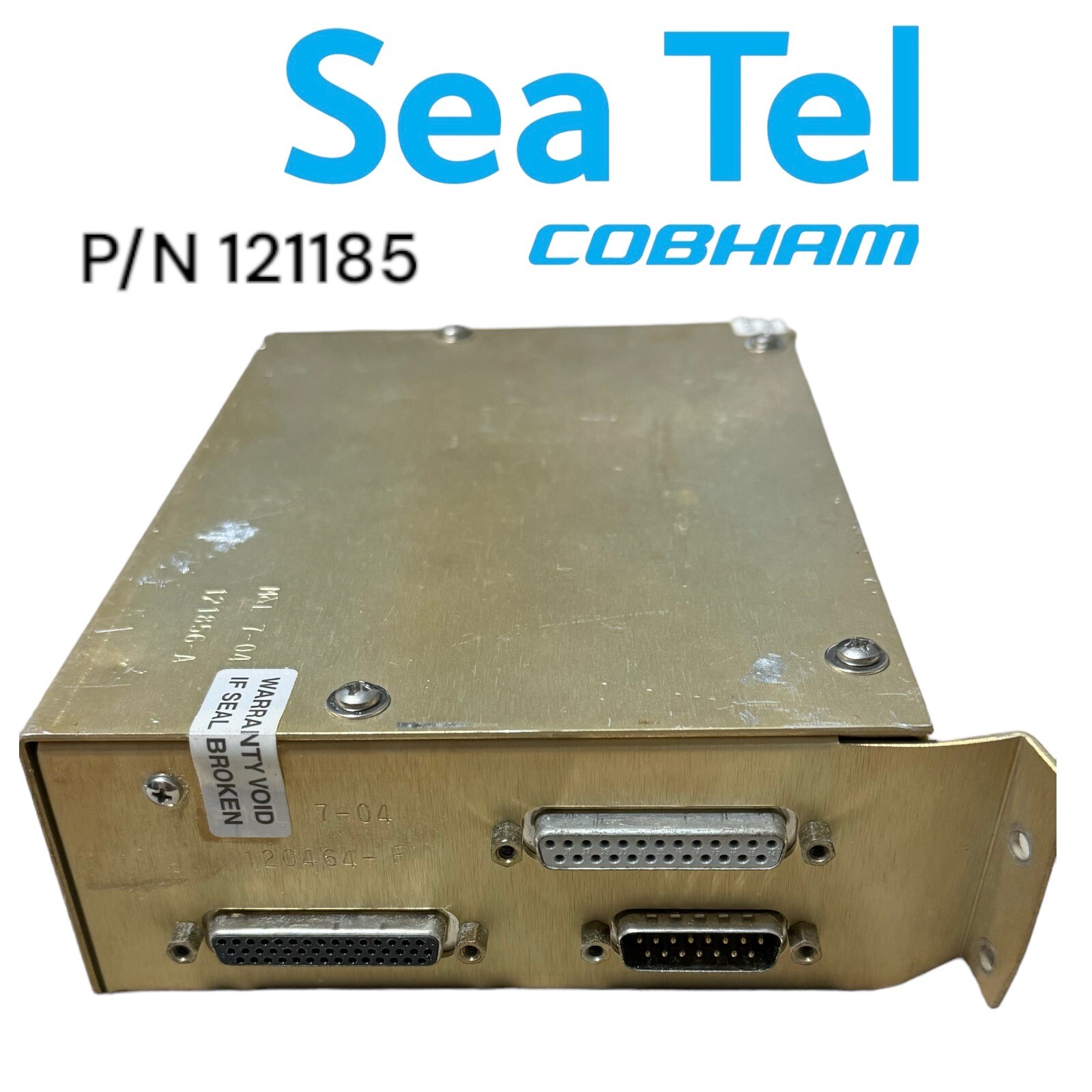 Sea Tel P/N 121185 Replacement PCU kit for SeaTel 4003A, 6003A, and 6004 -Yellow