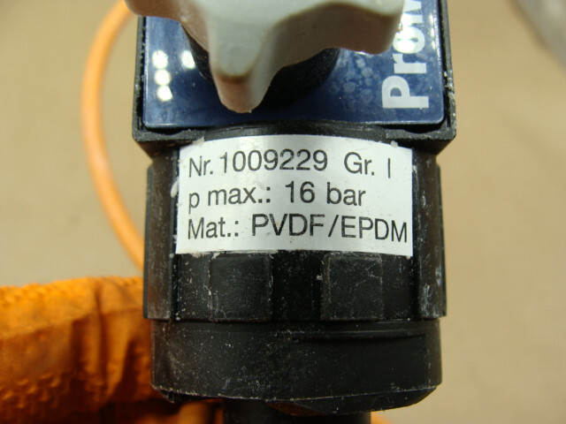 PROMINENT FLOW CONTROL VALVE 16 BAR PVDF/EPDM 1009229