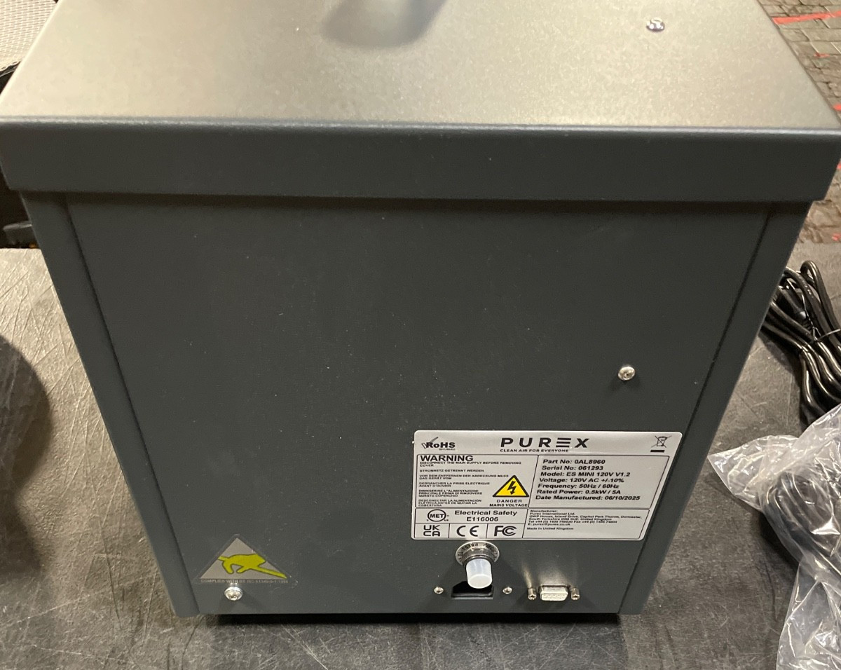 Gravortech Automated Mini Exhaust/Filtration Unit -Galvo Lasers- WeLase ES Mini