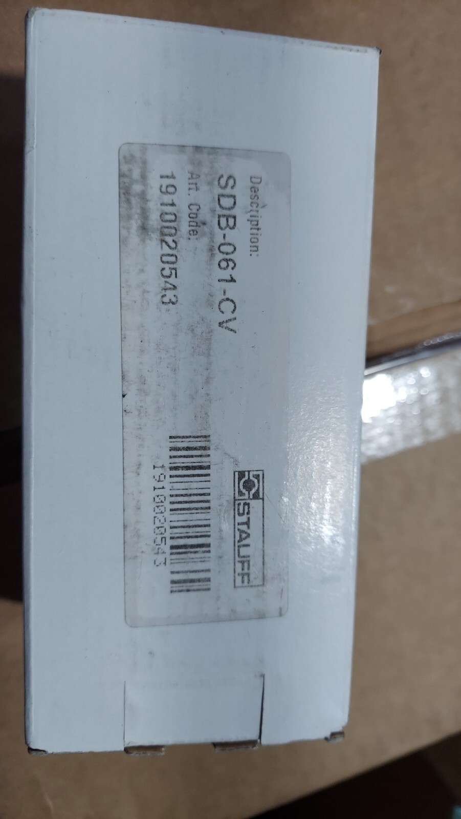 New Stauff SDB-061-CV Desiccant Breather with Check Valve
