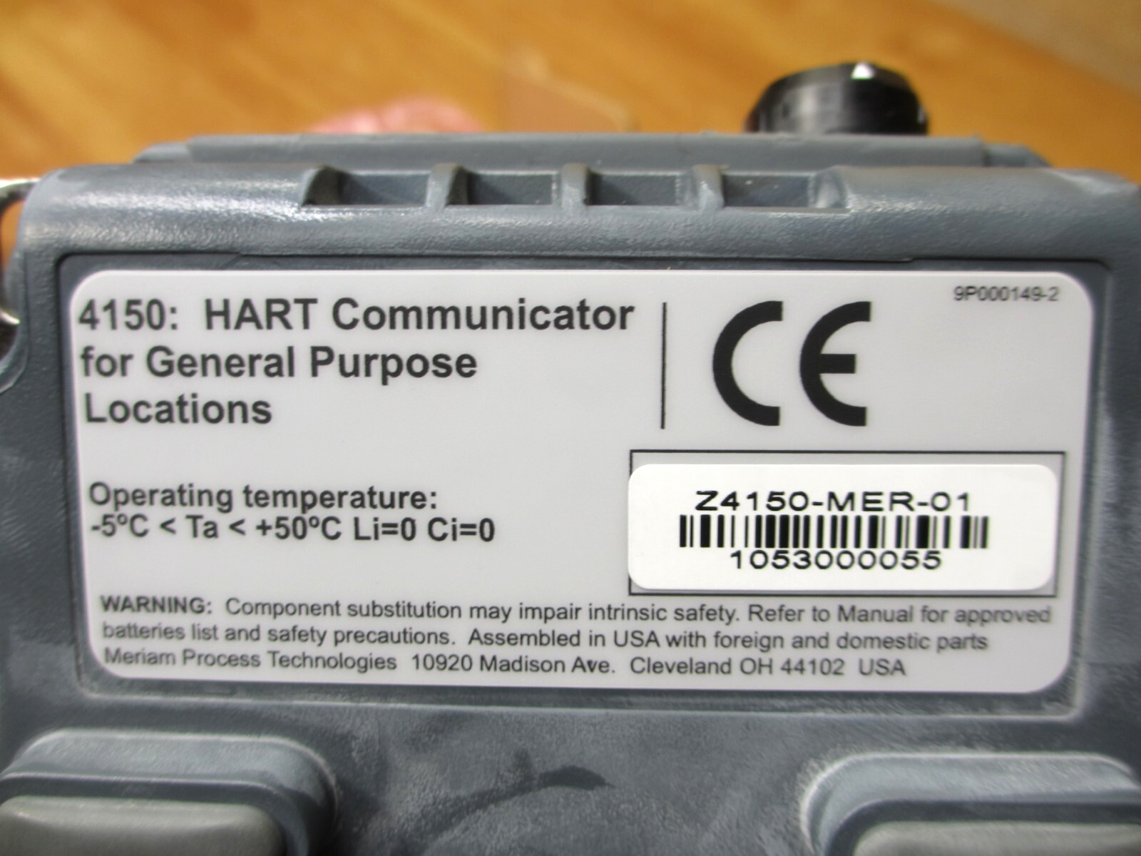 Meriam Z4150-MER-01 *NEW* Hart Communicator 4150