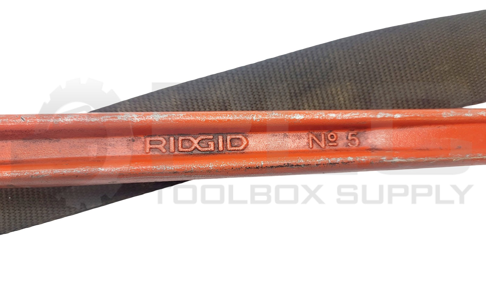 RIDGID NO 5 STRAP WRENCH 18” APPROX. 26” STRAP