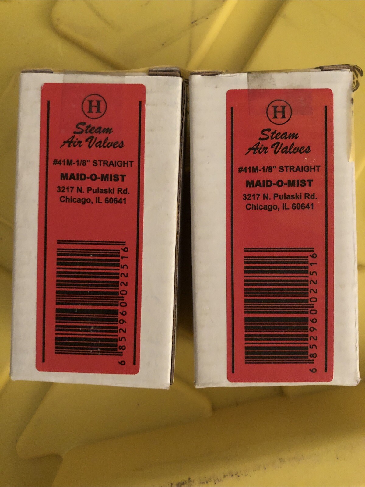 Maid-O-Mist #41M-1/8″ Straight Air Valve