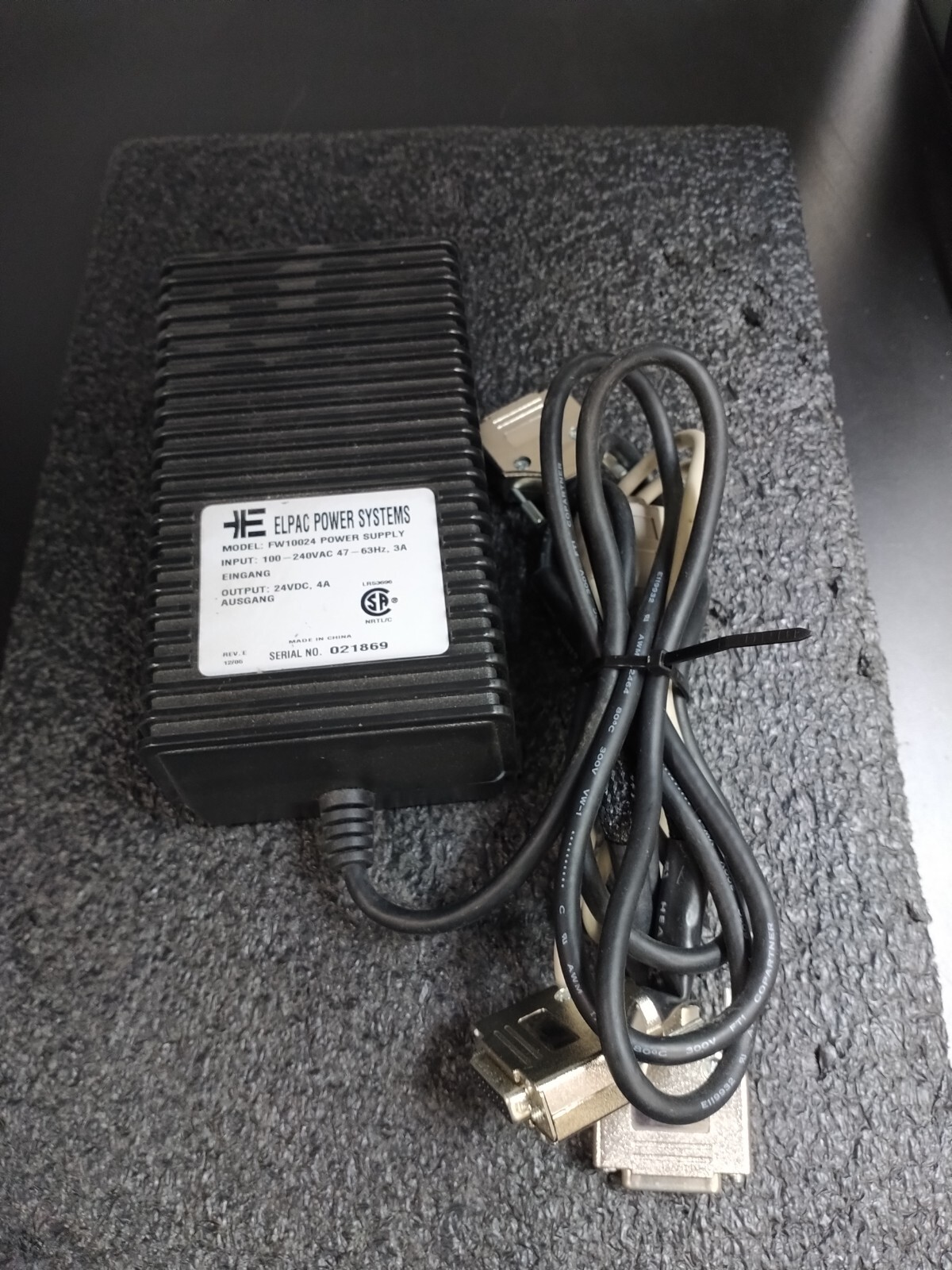 ELPAC POWER SYSTEMS FW10024 Power Supply