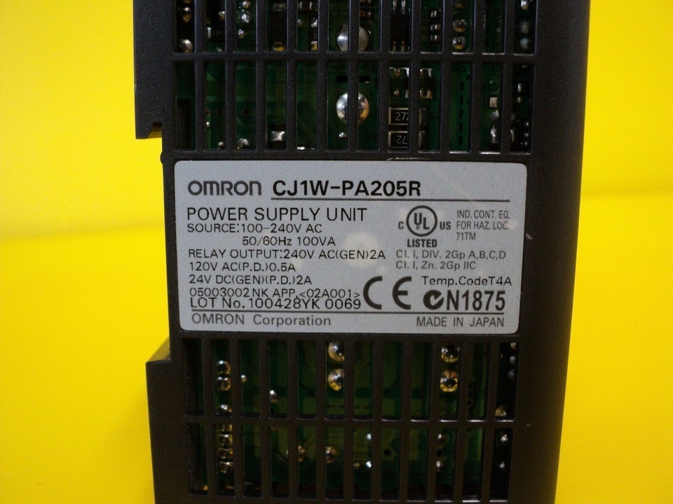 ✅ OMRON CJ1W-PA205R OMRON CJ1G-CPU45H OMRON CJ1W-ID261 OMRON CJ1W-TER01
