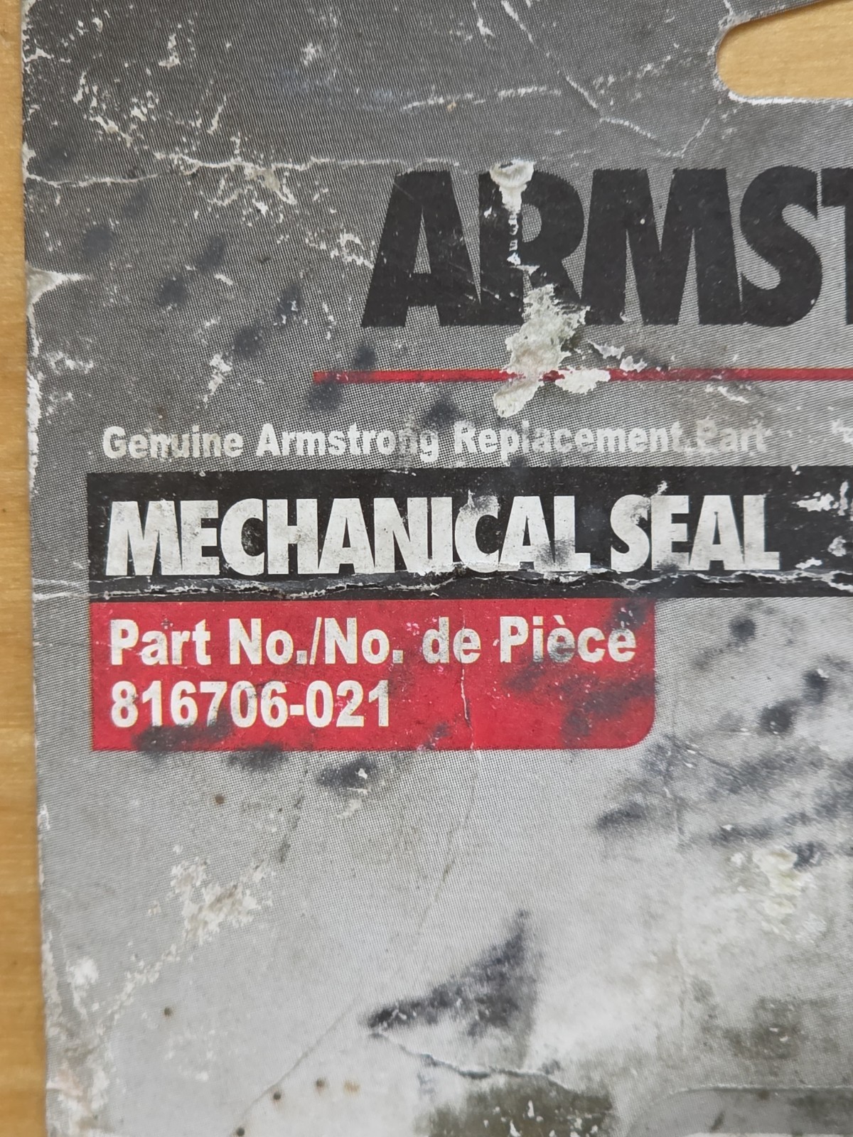 Armstrong Pumps 816706-021 Seal Kit for S-25, S-35, S-46 Models Circulator Pumps
