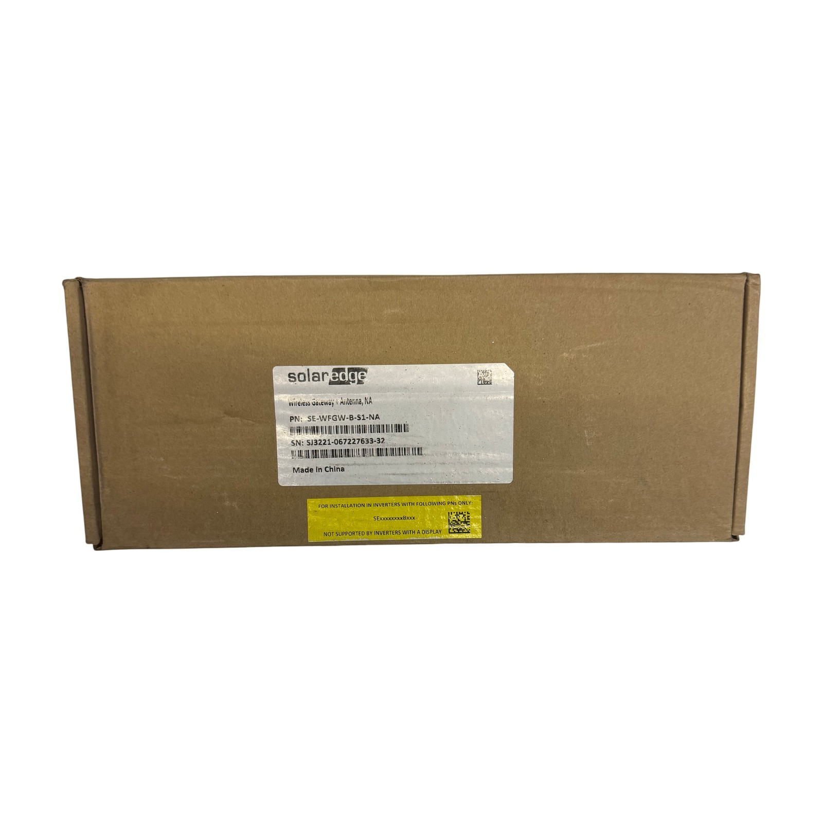 SolarEdge SE-WFGW-B-S1-NA Wireless Gateway + Antenna NA Solar Inverter