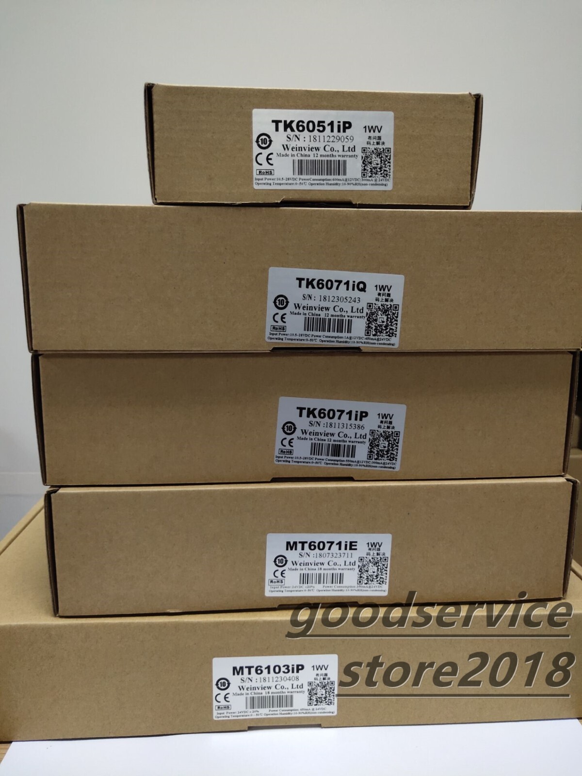 1PC NEW WEINTEK TK6071iP Screen Panel Operator Interfce Terminals