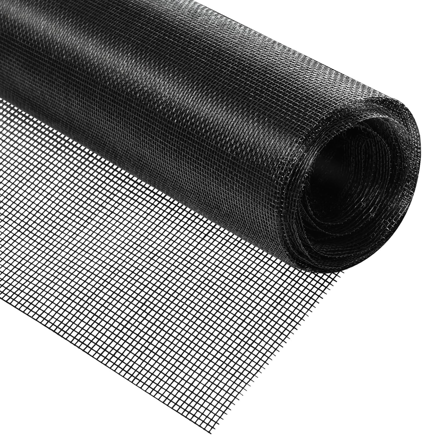 48″x102″ Windows Screen Mesh,Fiberglass Window Mesh, Door Black