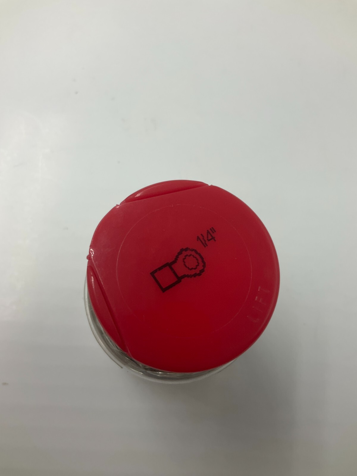 QTY 25 Panduit Ring Terminal P8-14R-Q Non-Insulated 1/4 Inch (M6)