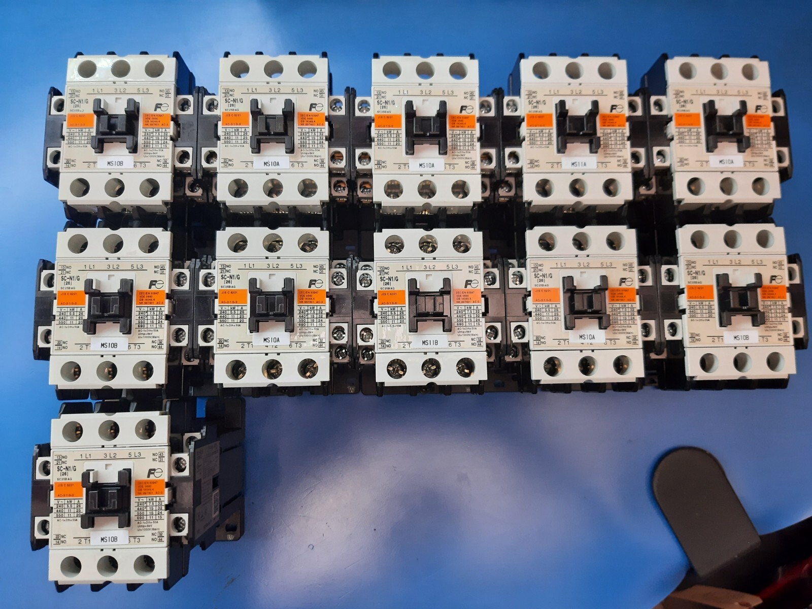 FUJI SC-N1/G SC25BAG 24VDC Contactors for 3-Ph + 2a2b(2NO2NC) FULLY TESTED WORKS