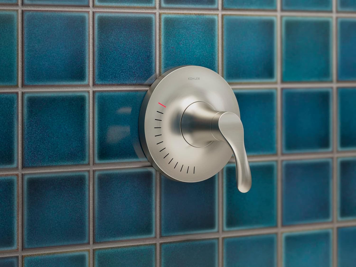 Rite-Temp Brushed Nickel Shower Faucet Trim Set 1.75 GPM