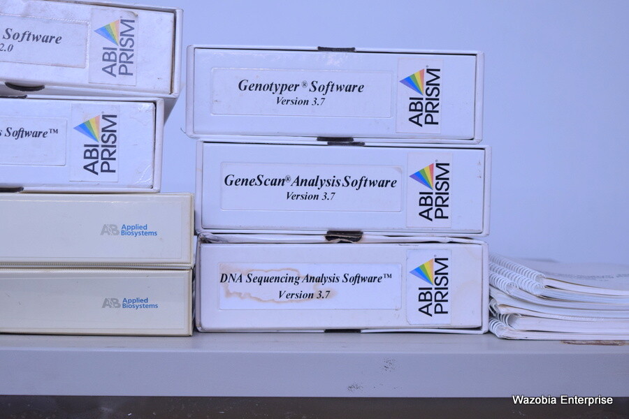 APPLIED BIOSYSTEMS ABI PRISM 3700 DNA ANALYZER WITH MANUALS