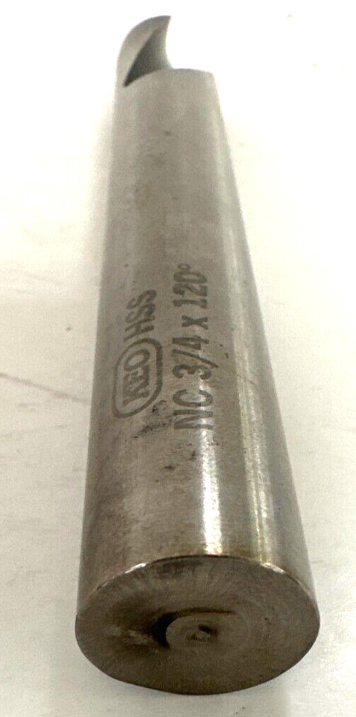 KEO HSS NC STRAIGHT SHANK SPOTTING DRILL 3/4″ OAD X 120° 1-7/8″ FLUTE 5-1/4″ OAL