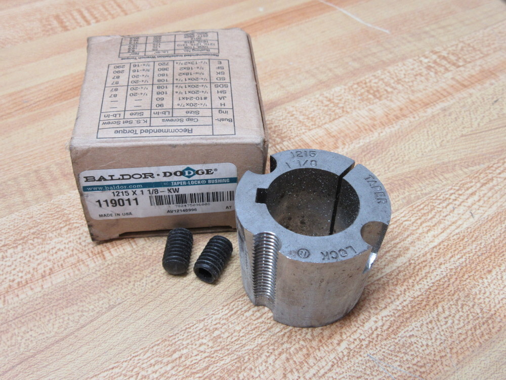 Dodge 119011 Taper-Lock Bushing 1215 X 1 1/8-KW