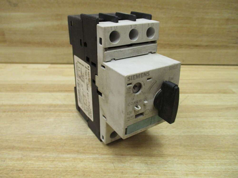 Siemens 3RV1-021-1AA10 Relay 3RV10211AA10 G/051128 E05