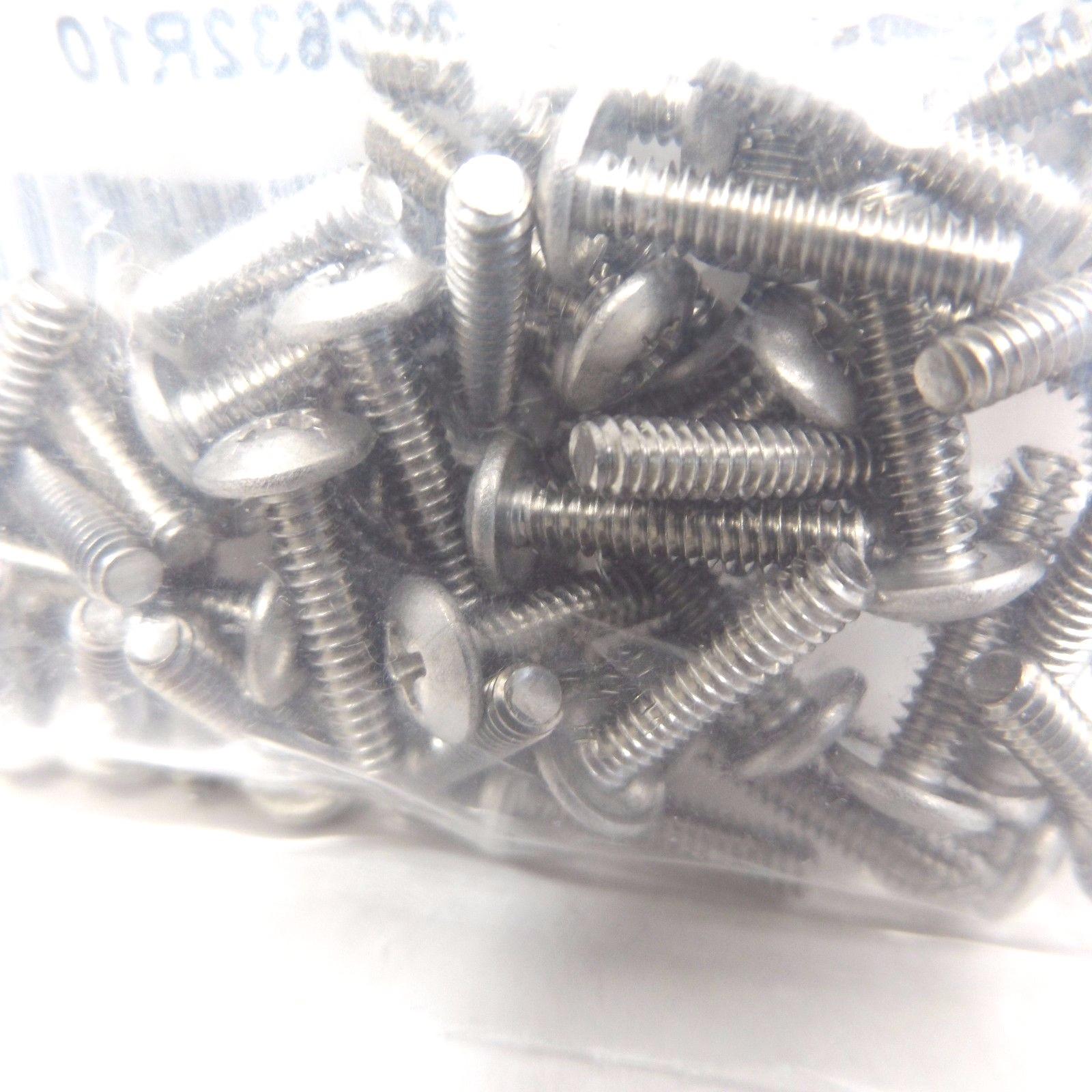 LOT OF 100 AS&S AN526C632R10 STAINLESS 6-32X5/8 MACHINE SCREW NON-STRUCTURAL