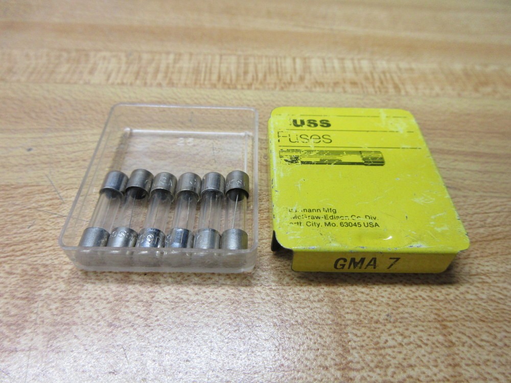 Buss GMA-7A Bussmann Fuse Cross Ref 1CJ45 Fine Wire Element (Pack of 5)