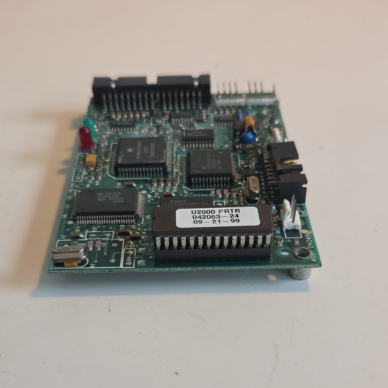 Hobart U2000 PRTR Control Board 042063-24 Industrial Dishwasher PCB 09-21-99
