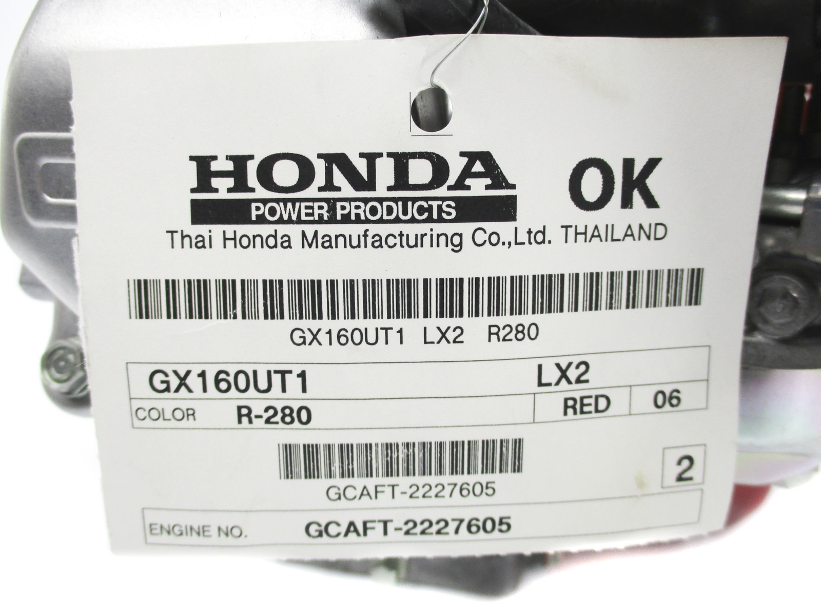 HONDA GX160UT1 NSNP