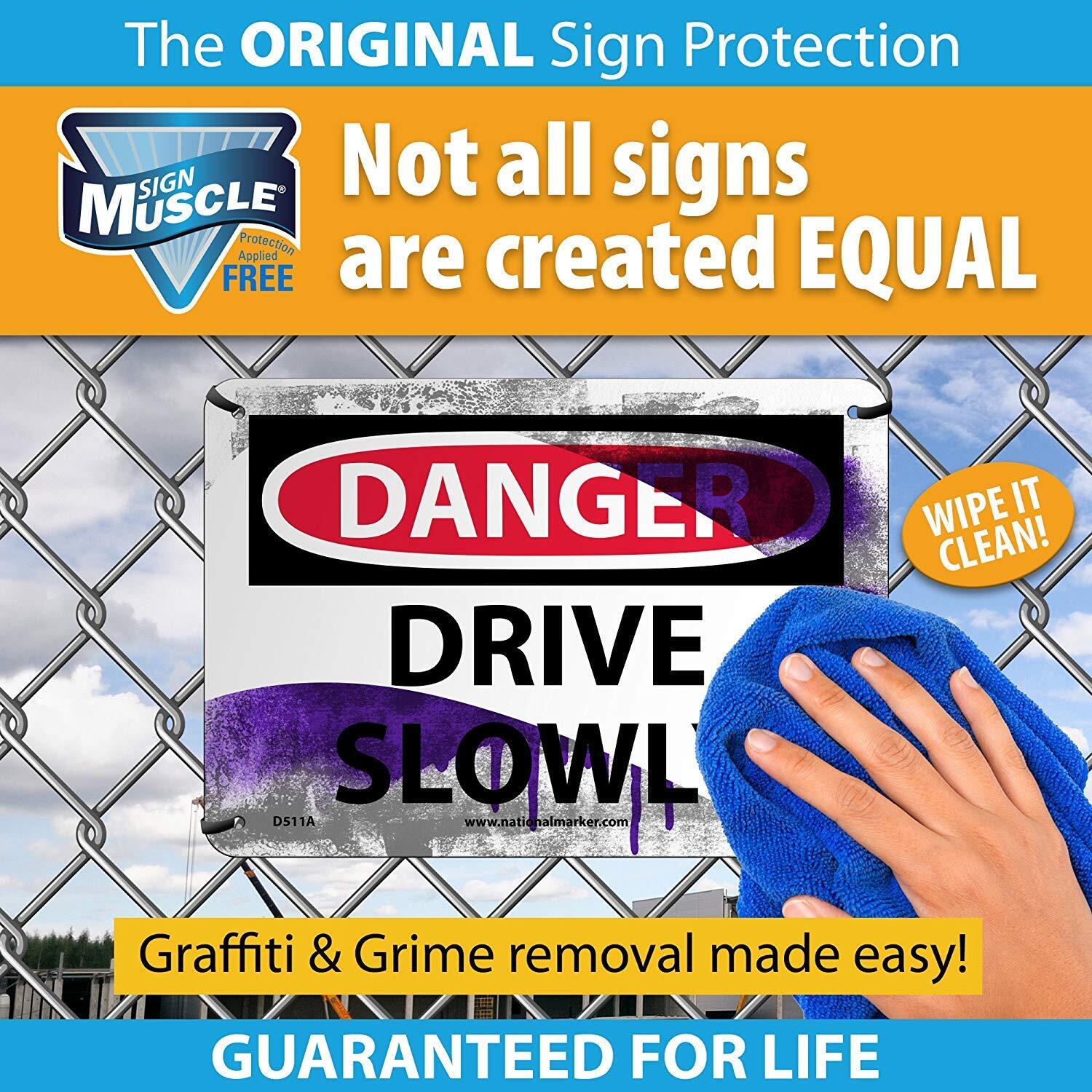 NMC DL202BPR100 1814 CLASS 8 CORROSIVE Placard Sign Pack of 100] 10.75in.