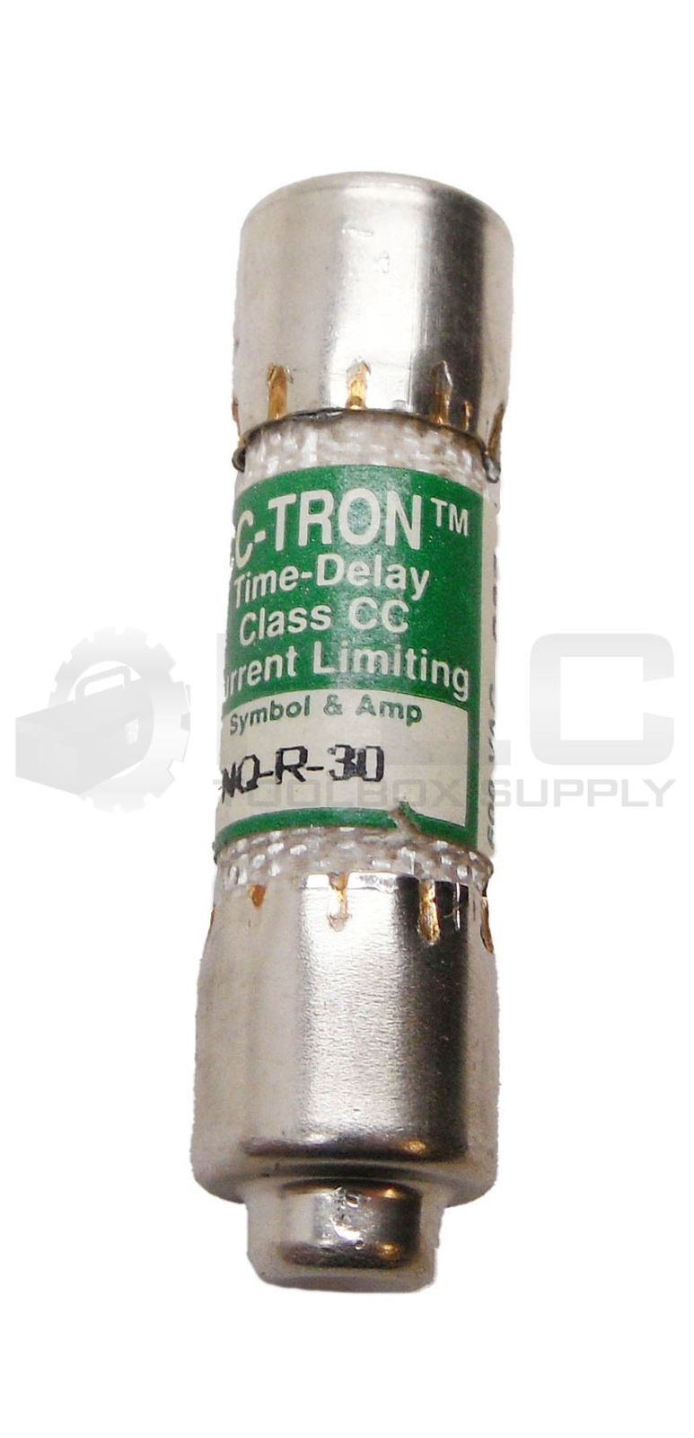 LOT OF 11 CC-TRON FNQ-R-30 TIME DELAY FUSE 30A600VAC