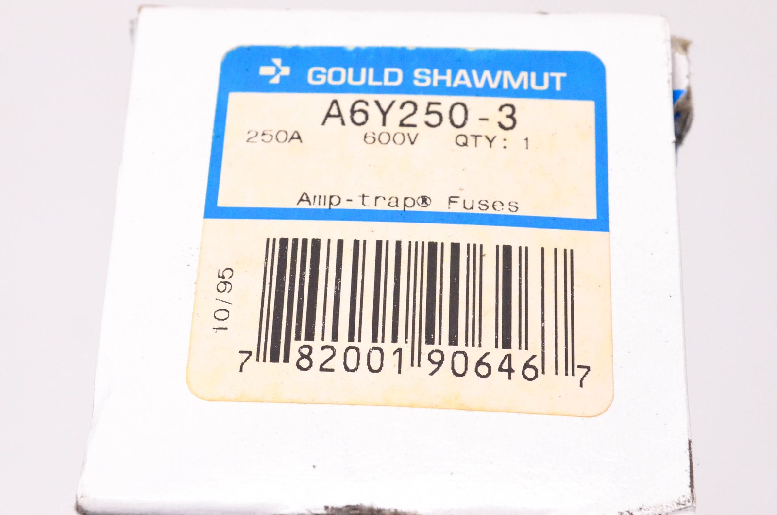 Gould A6Y250-3 250 Amp 600 Volt Amp-Trap Fuse NOS