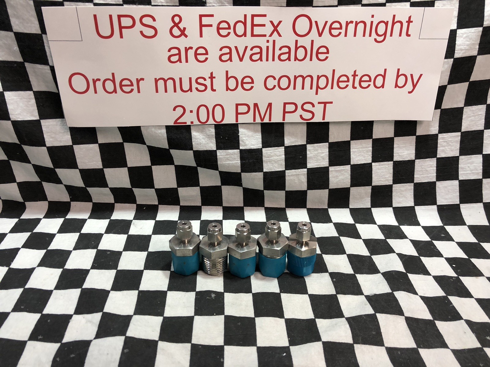 5x SWAGELOK Male Connector 1/8” Comp X 1/2” NPT, SS-200-1-8, SHIPSAMEDAY#M34