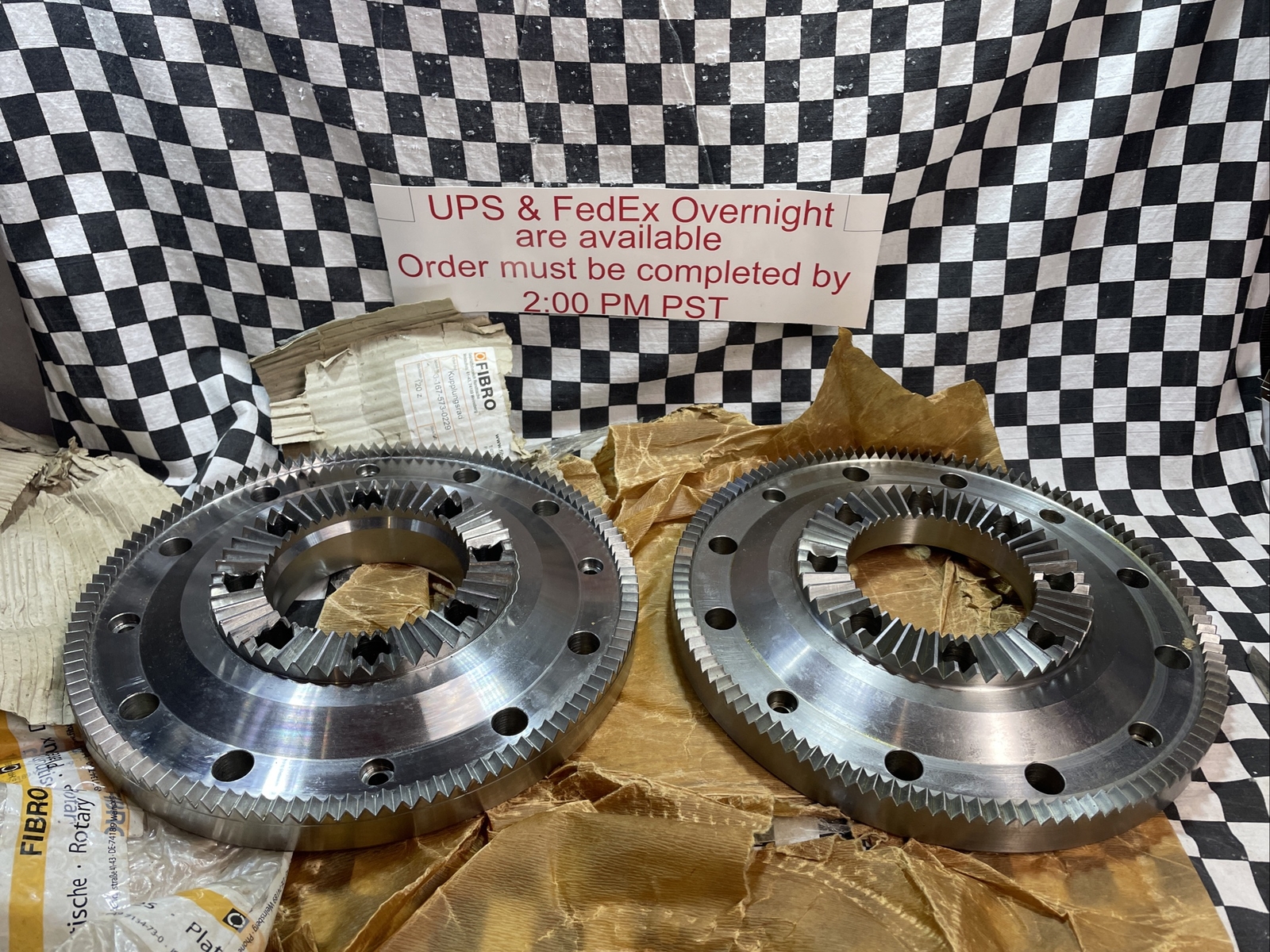 FIBRO DRIVE GEAR, 3-167-573-0226 & 3-167-573-0229, MGE37305 R4801, 31675730226