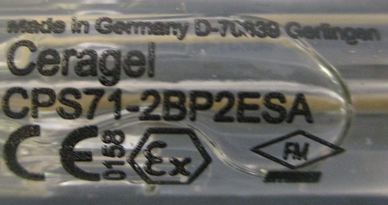Endress Hauser Ceragel CPS71-2BP2ESA Analog pH Sensor pH 0-12