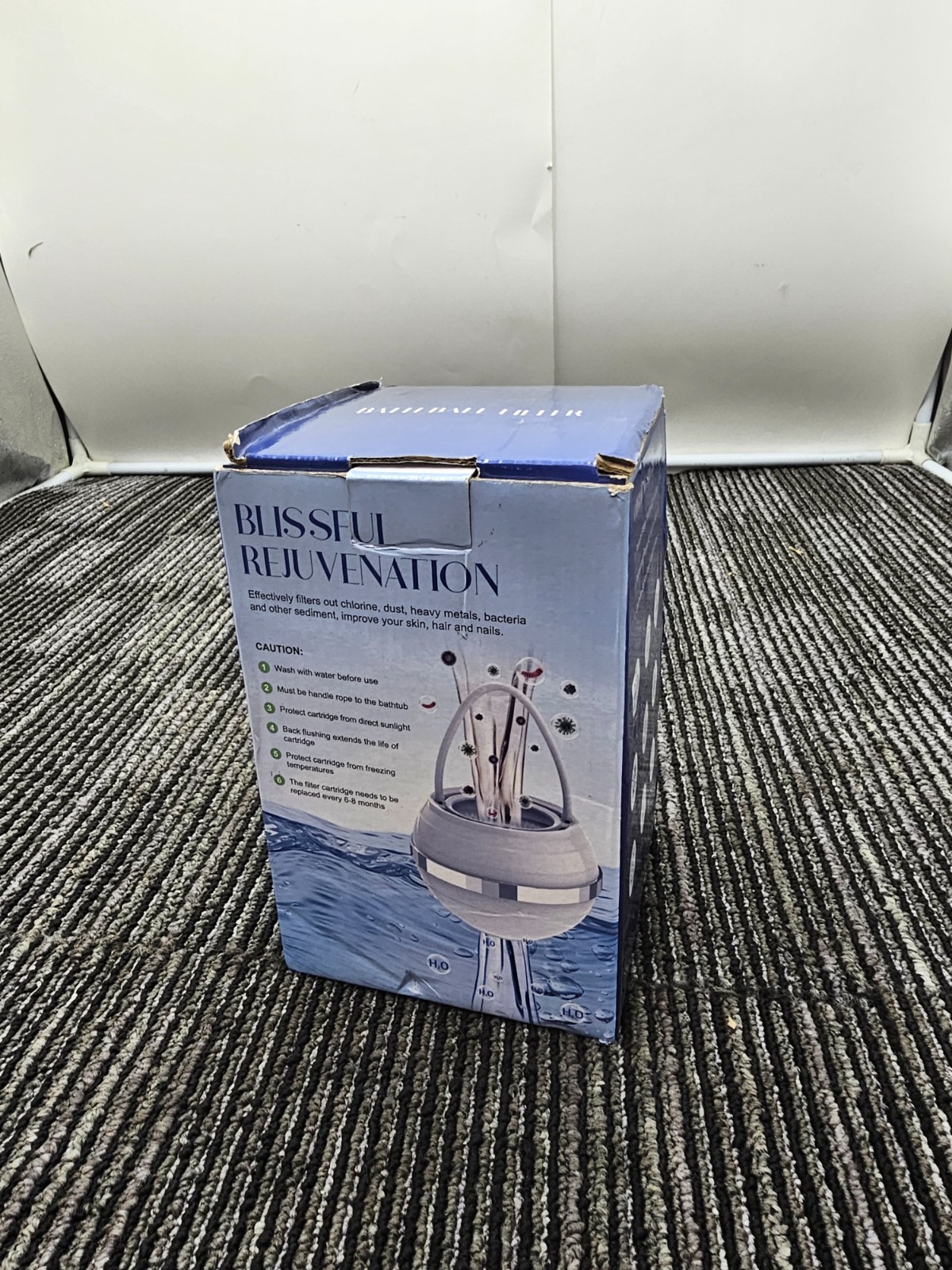 Blissful Rejuvenation Bath Filter 30-60PSI Pressure Range 2-3gpm at 60psi Flow
