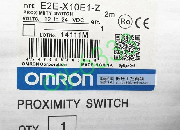 1PC Omron E2E-X10E1-Z Proximity Sensor 12-24VDC New Expedited Shipping