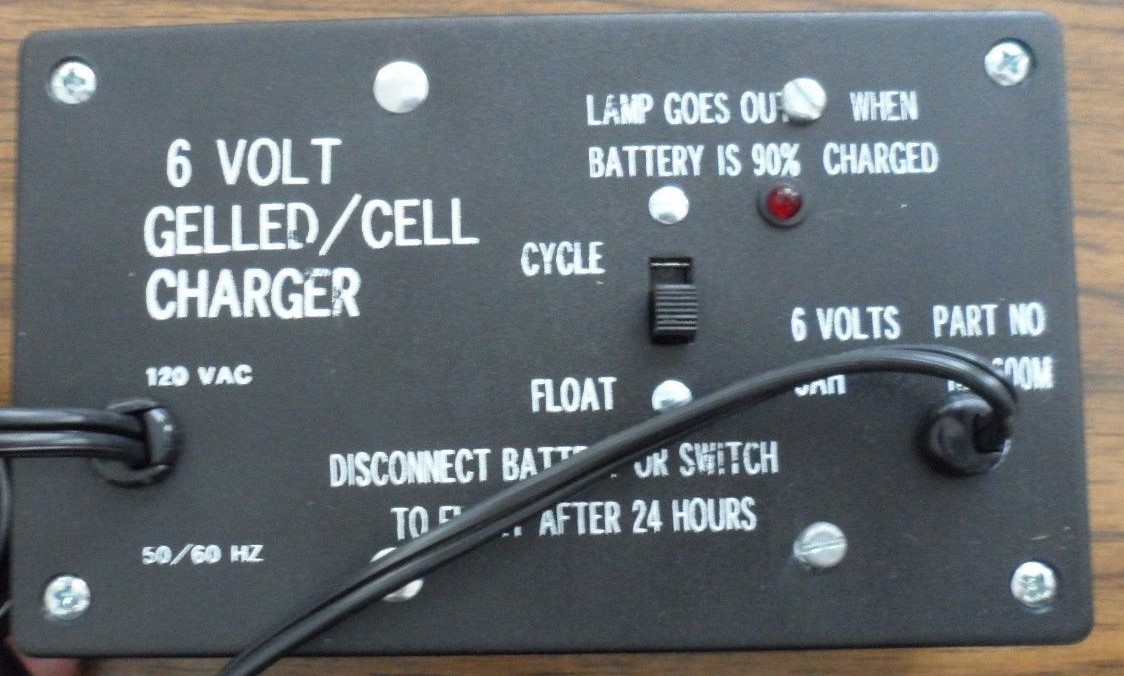R & R ELECTRONICS 6-VOLT GEL BATTERY RR6600M 6130-00-629-7396