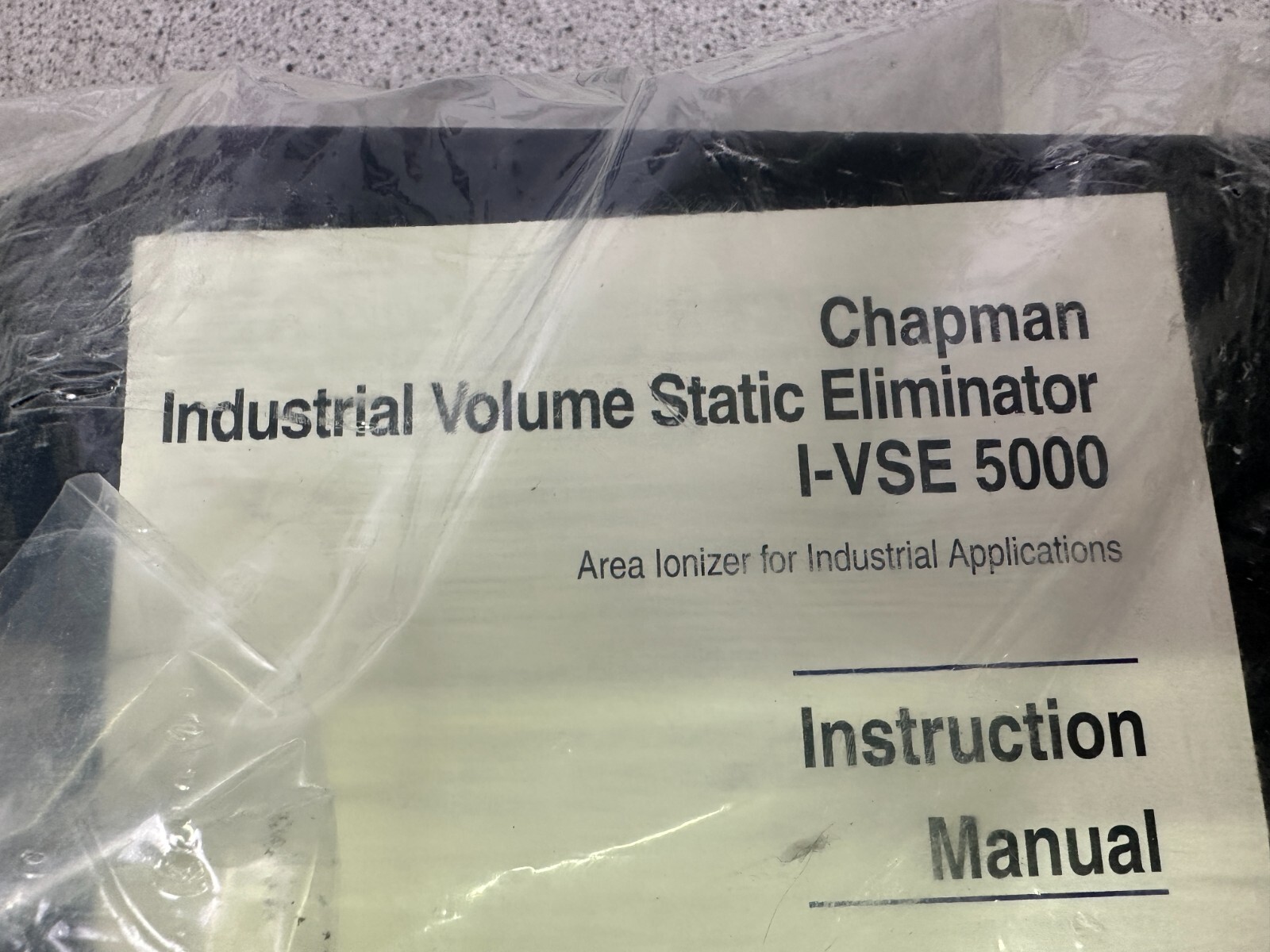 Chapman I-VSE 5000 Industrial Volume Statistic Eliminator