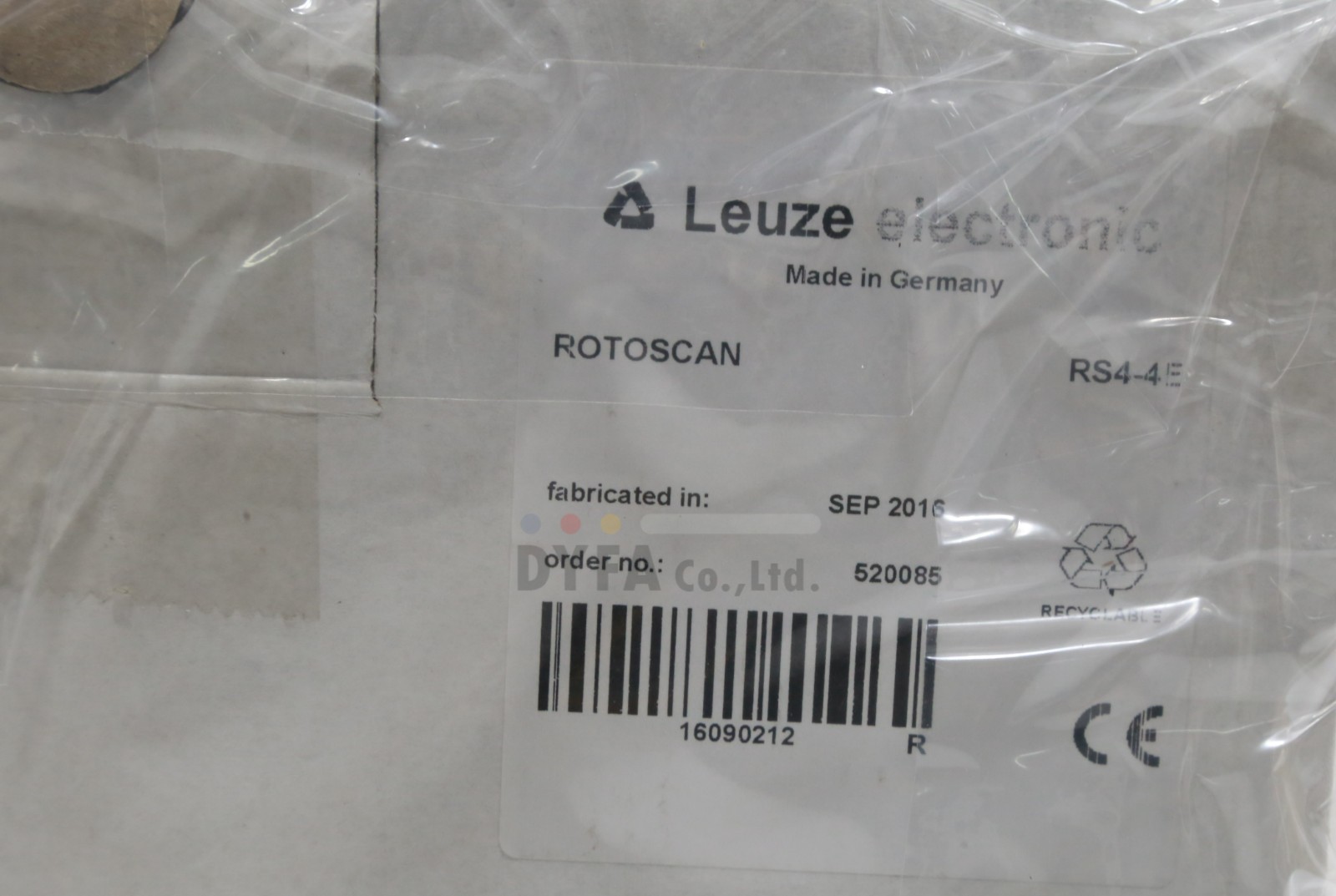 LEUZE Genuine NIB ROTOSCAN RS4-4E Art No.520085 SEN-I-2705=9A47