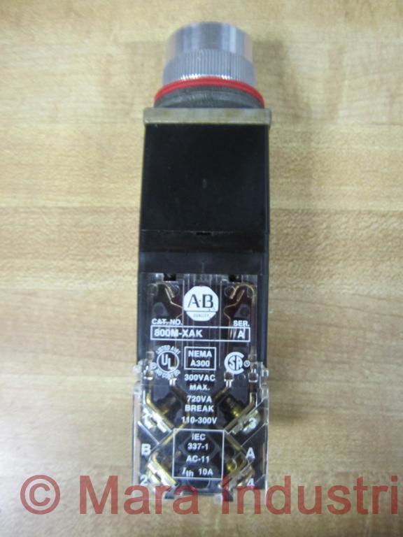 Allen Bradley 800MR-H34B Selector Switch W/O Key