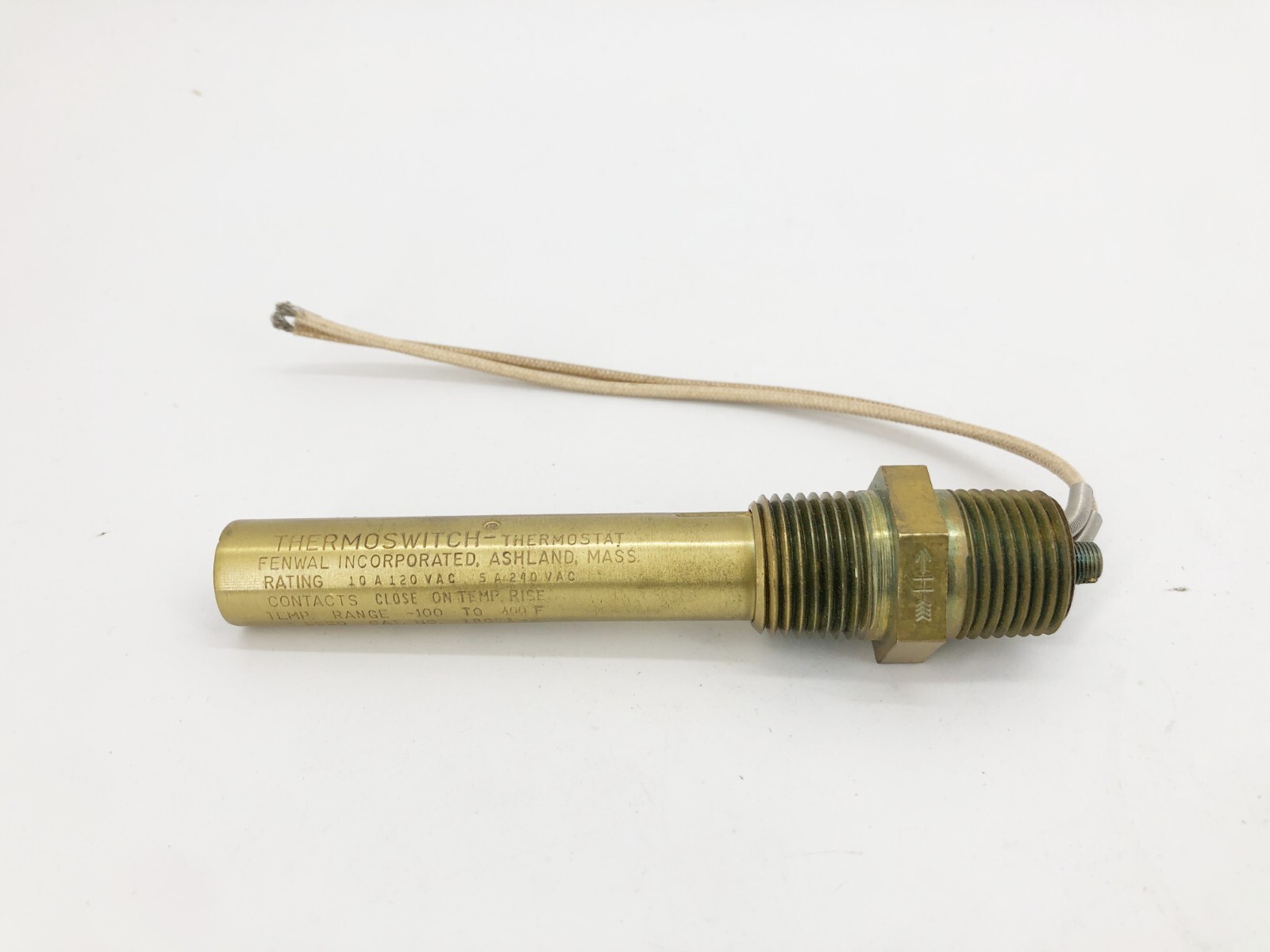 New Fenwal 18021-0 Thermostatic Switch 10A 120VAC 5A 250VAC – No Box